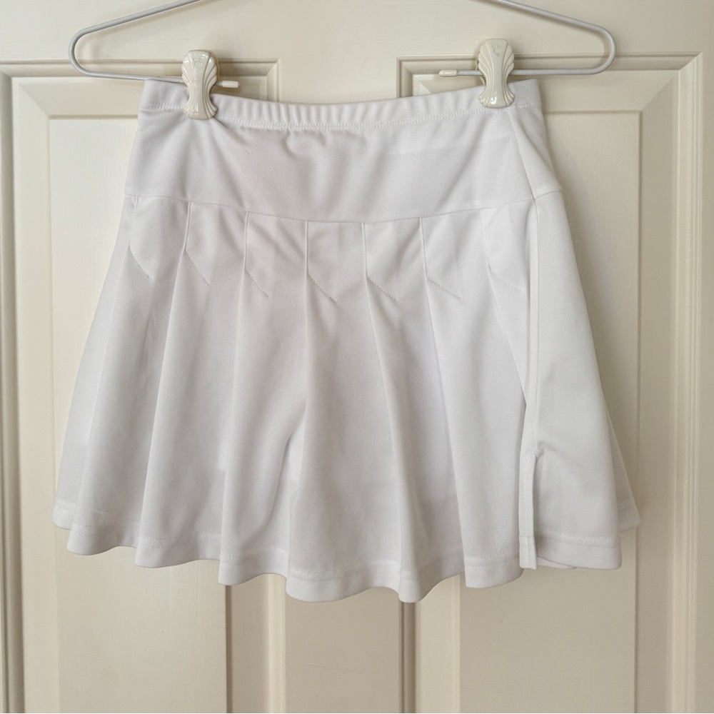Rugged Bear White Tennis Skort